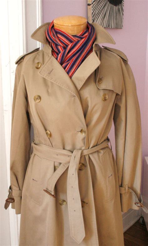 ebay vintage burberry trench coat|authentic burberry trench coat.